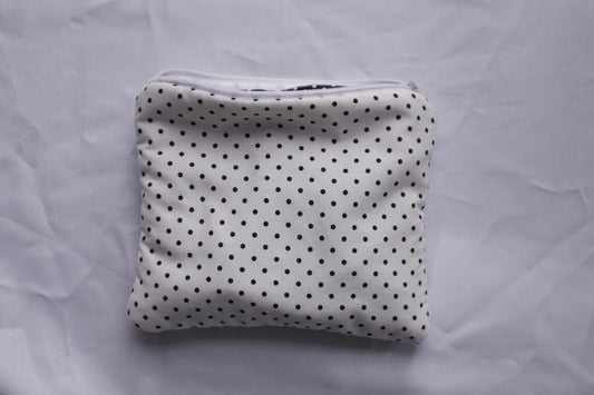 polka dot essentials pouch