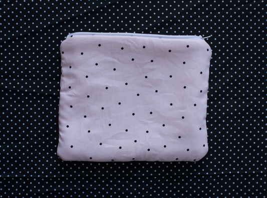 polka dottie essentials pouch