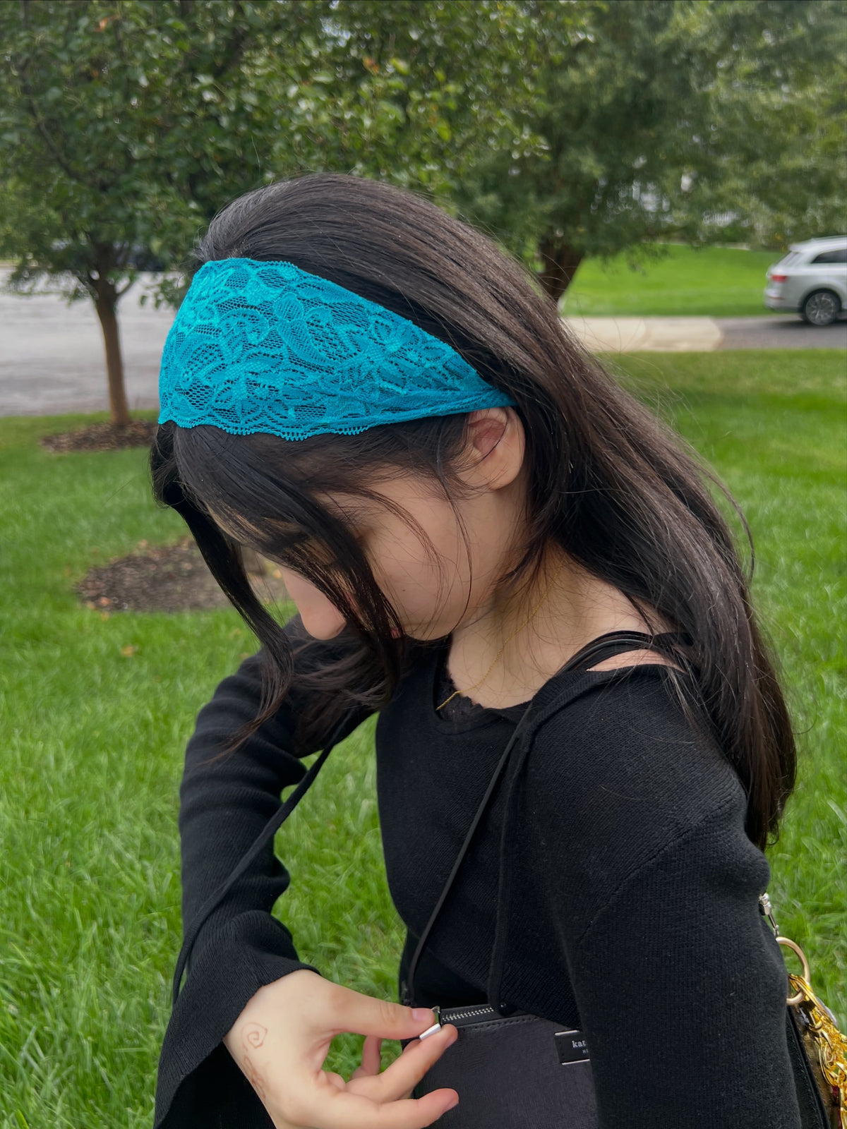 dainty lace headbands