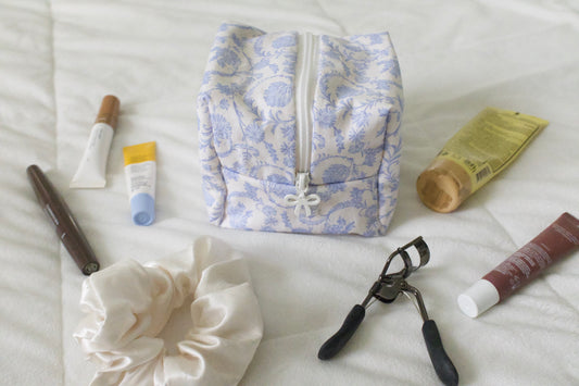 forget-me-not cube pouch