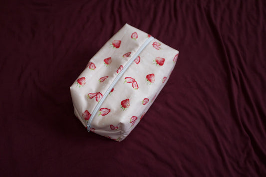 berry cute makeup pouch