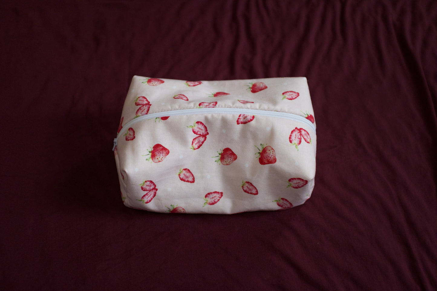 berry cute makeup pouch