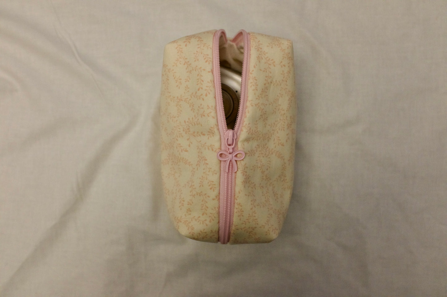 pink lemonade makeup pouch