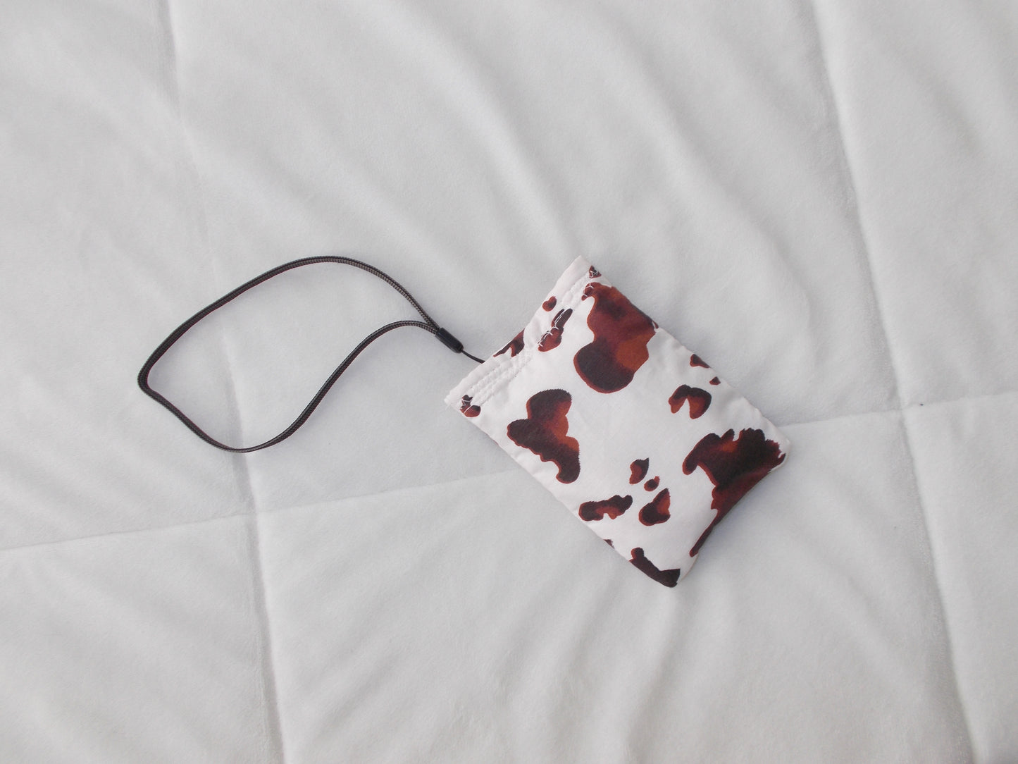 Brown Cow Print Digital Camera Case