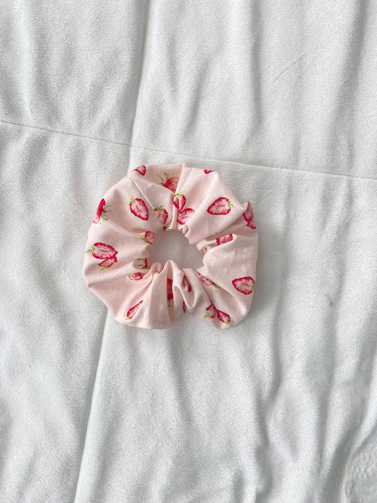 strawberry scrunchie