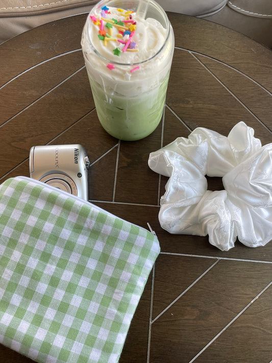 green apple essentials pouch