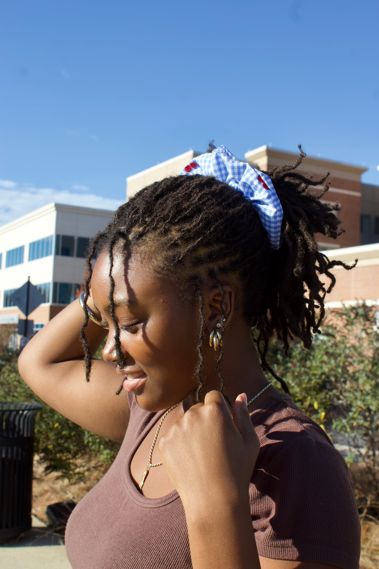 Cherry Scrunchie